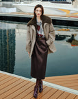 EP YAYING Wool Light Warm Parka