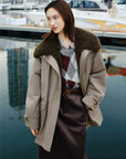EP YAYING Wool Light Warm Parka