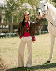 EP YAYING Wool Cashmere Knit Sweater