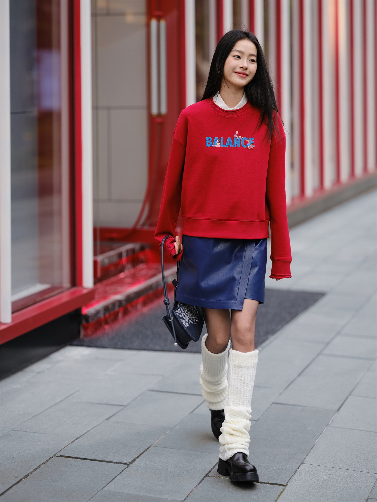 EP YAYING Zodiac Series Wool Sweatshirt EGKPW5202AR