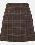 EP YAYING Women’s Check Midi Skirt EGLIR3301A