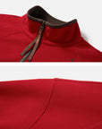 EP YAYING Double‑Faced Fleece Sport‑Style Stand‑Collar Sweatshirt EGLIA5205A