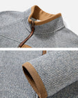 EP YAYING Lurex‑Thread Knit Cropped Sport Waist‑Cinched Jacket EGLAW1317A