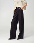 YAYING Cashmere Denim Straight-Leg Pants EPLIW6407A