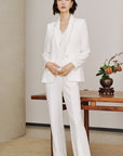 YAYING White Blazer