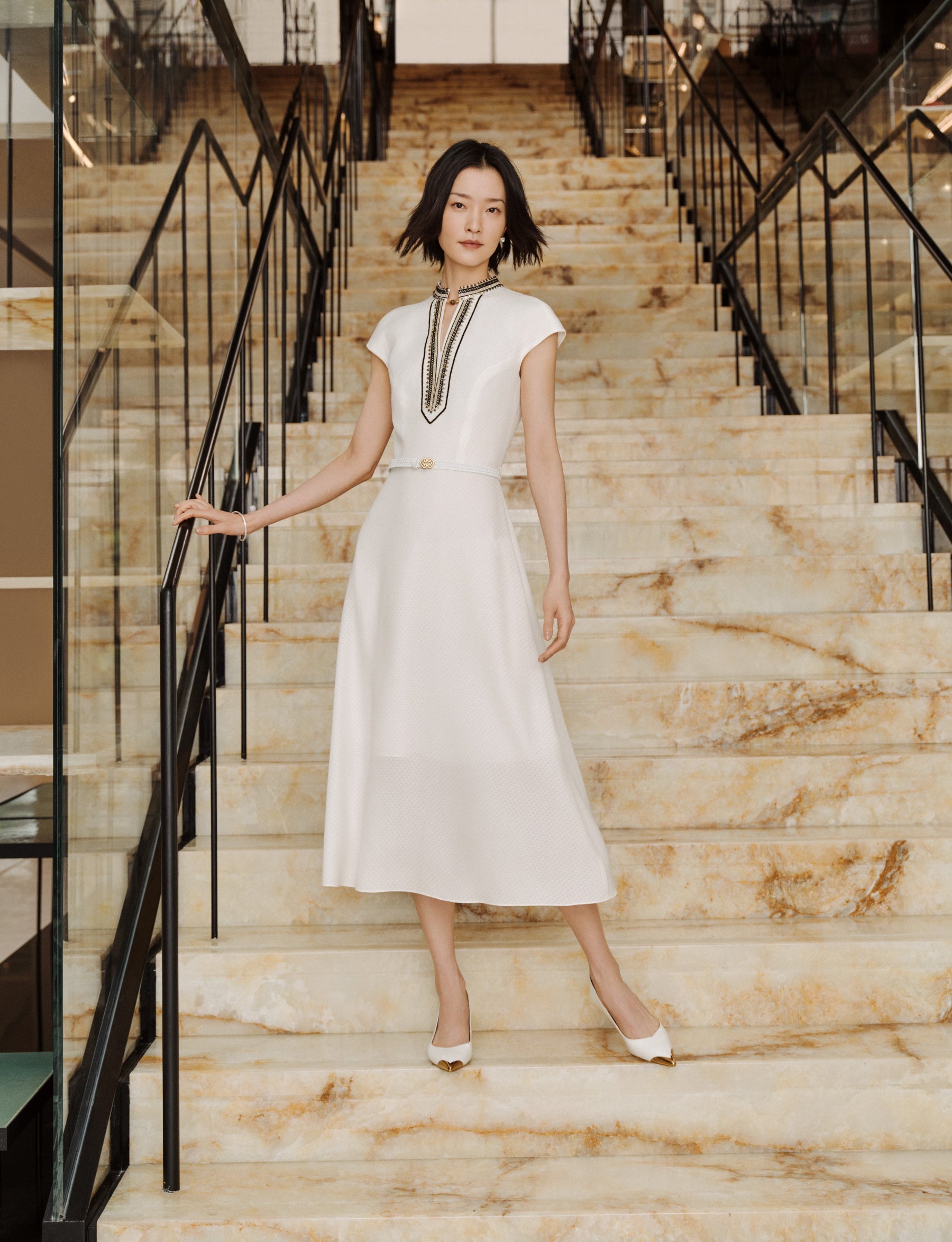YAYING White Dress