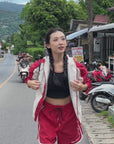 EP YAYING Color Block Sports Jacket
