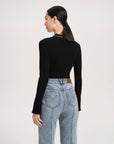YAYING Wool Fit Long-seleves Sweater Top