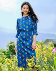 EP YAYING Classic Printed Dress