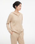 EP YAYING Non-dyeing Cashmere Hoodie