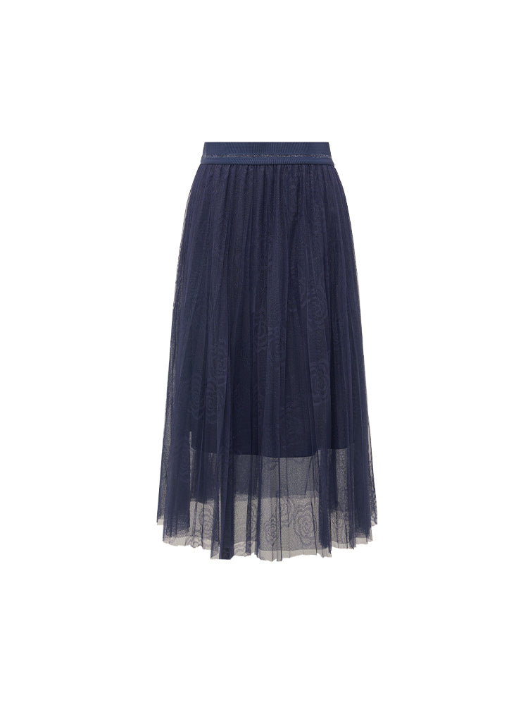 YAYING Mesh Skirt
