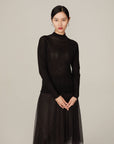 YAYING Fine-Knited Merino Knitted Top