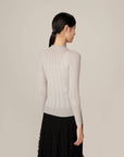 YAYING Bead Embellished Crop Knit Top