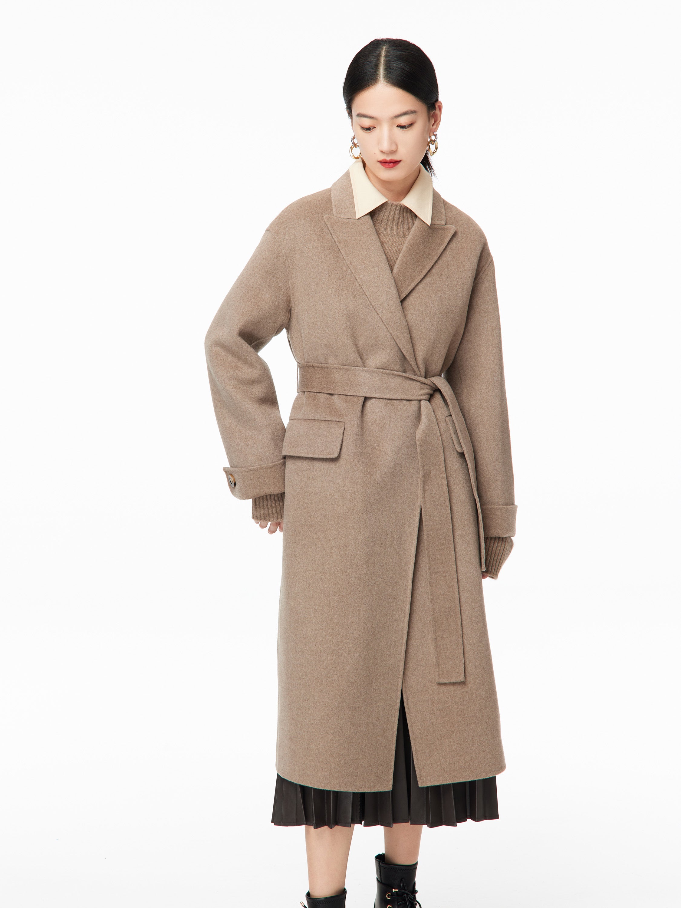EP YAYING High Quality Wool Coat
