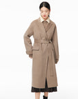 EP YAYING High Quality Wool Coat
