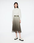 EP YAYING Ruffle-Collar Blouse