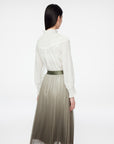 EP YAYING Ruffle-Collar Blouse