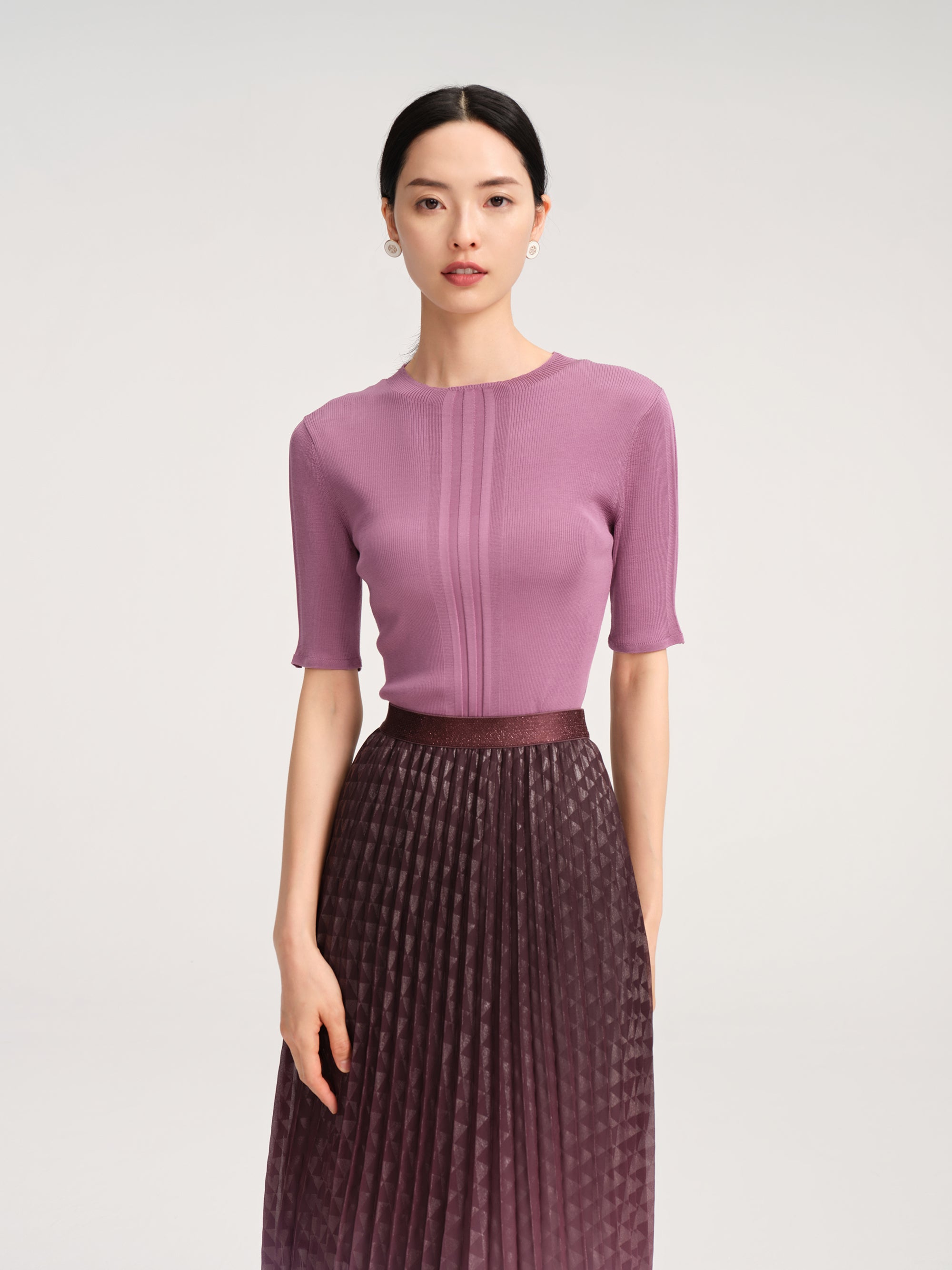 YAYING Silky Knitted Top