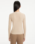 EP YAYING Front Wrapped Knit Top