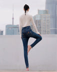 EP YAYING Springy Cropped Jeans