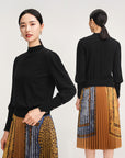 YAYING Round Neck Knit Top