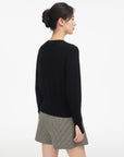 EP YAYING Designed Knitted Cardigan