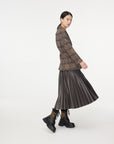 EP YAYING Knit Lace Up Platform Boots