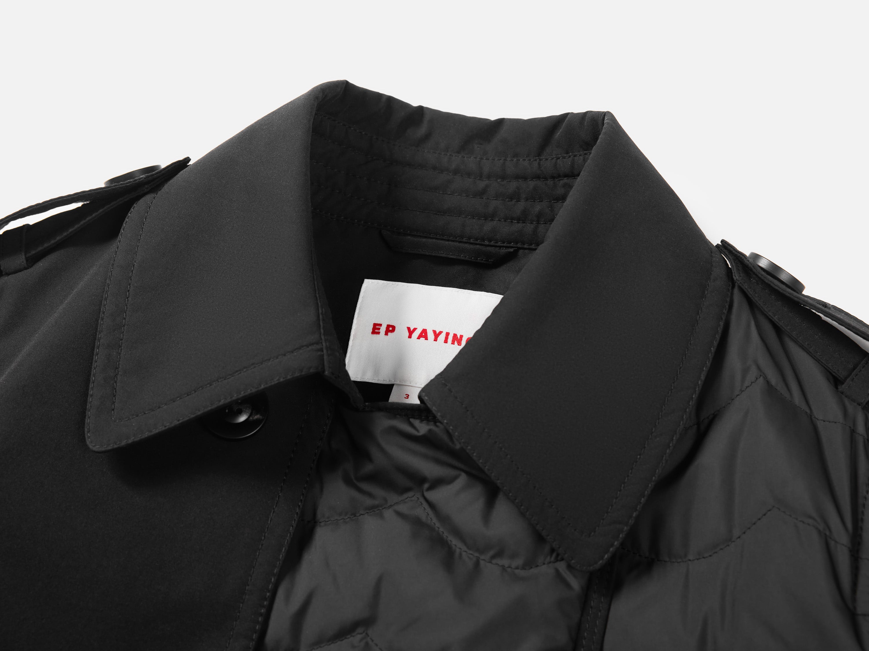 EP YAYING Trench-style Down Jacket