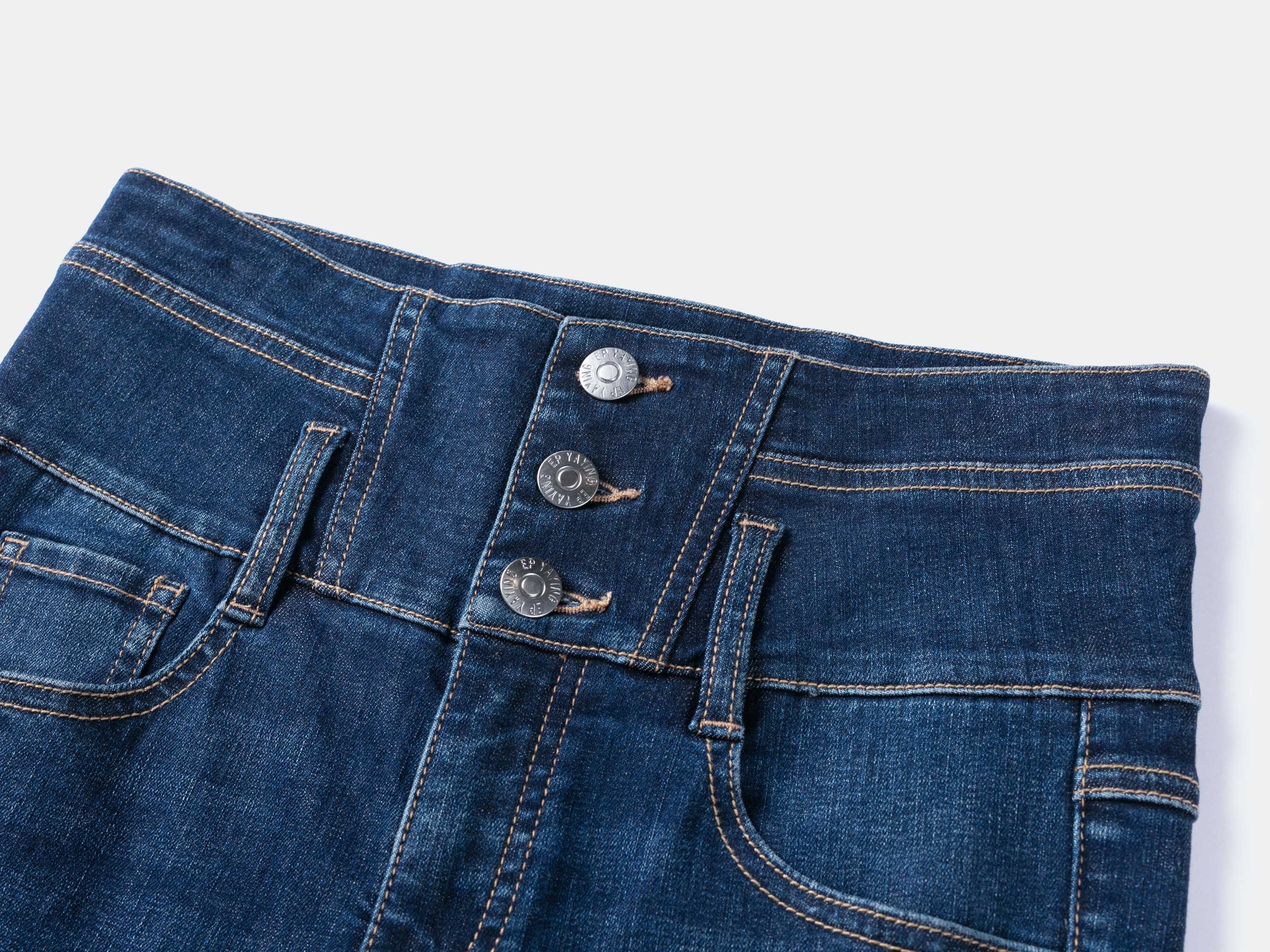EP YAYING Springy Cropped Jeans