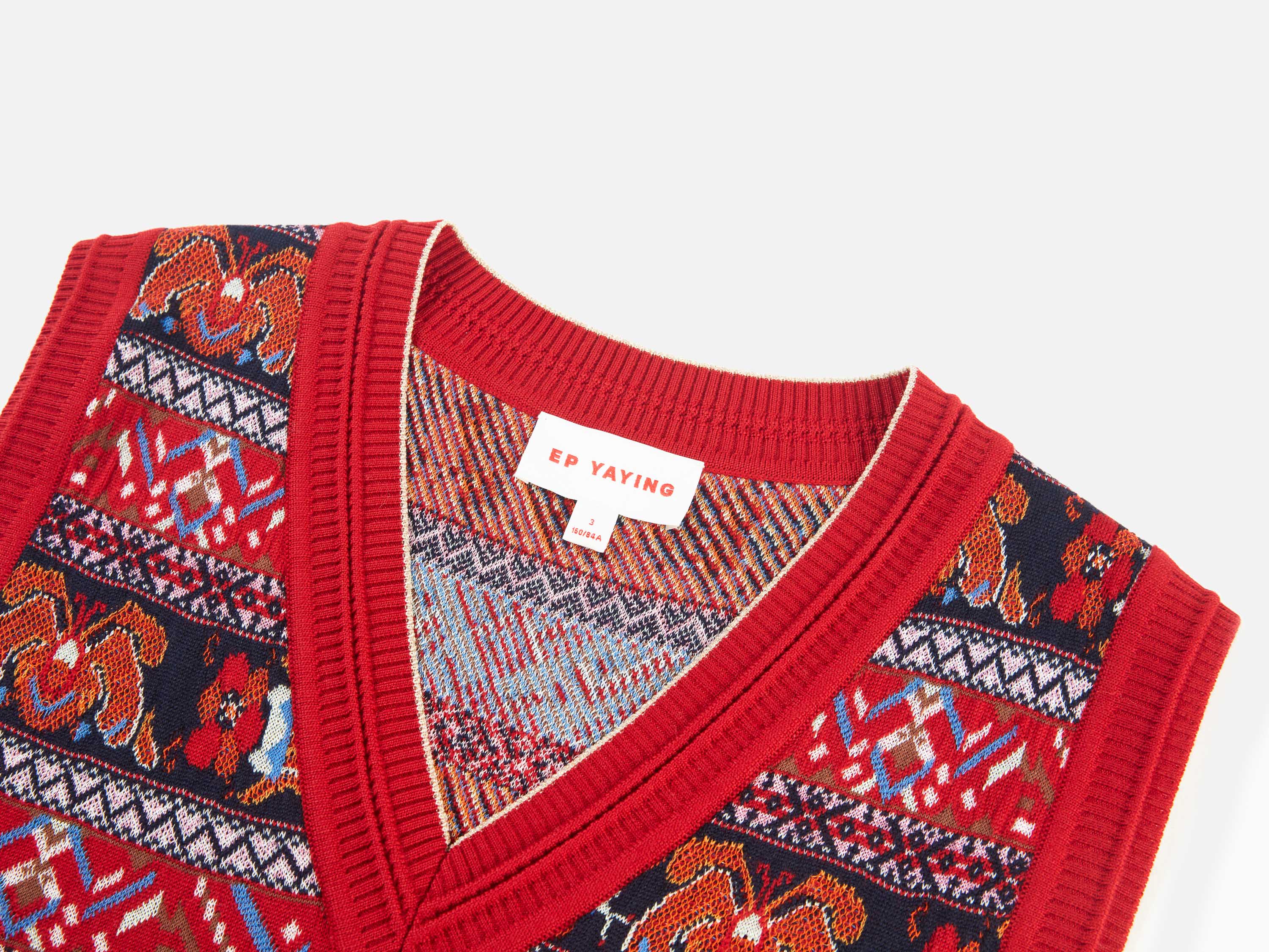 EP YAYING V-Neck Knit Vest