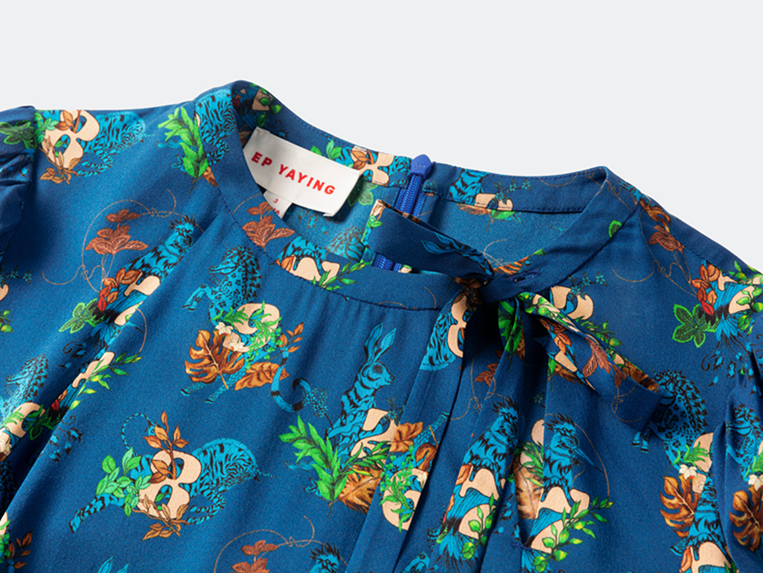 EP YAYING Classic Printed Dress