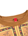 YAYING Spliced Printed Knit Top