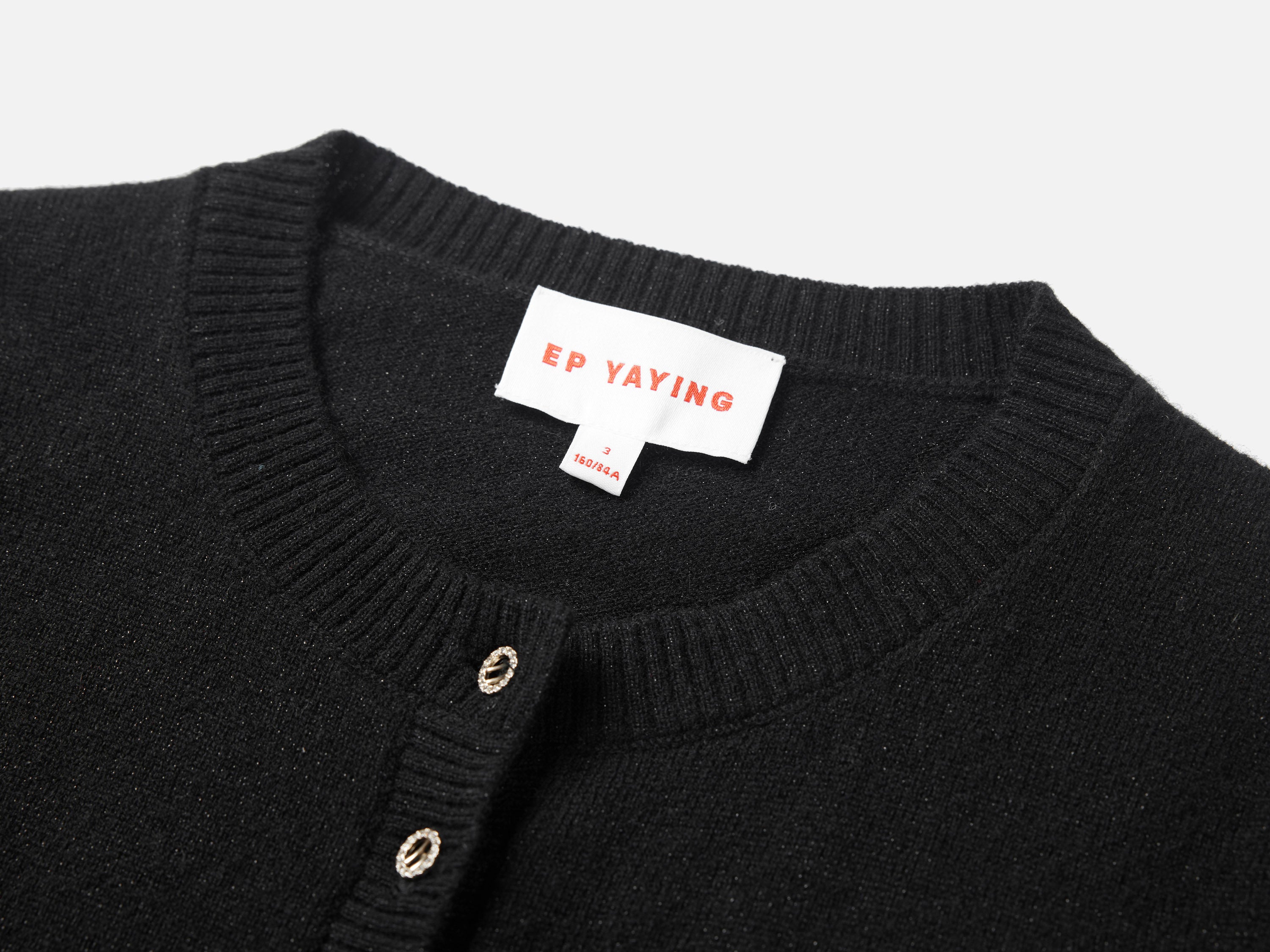 EP YAYING Designed Knitted Cardigan