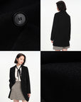 EP YAYING Tailored Wool Coat
