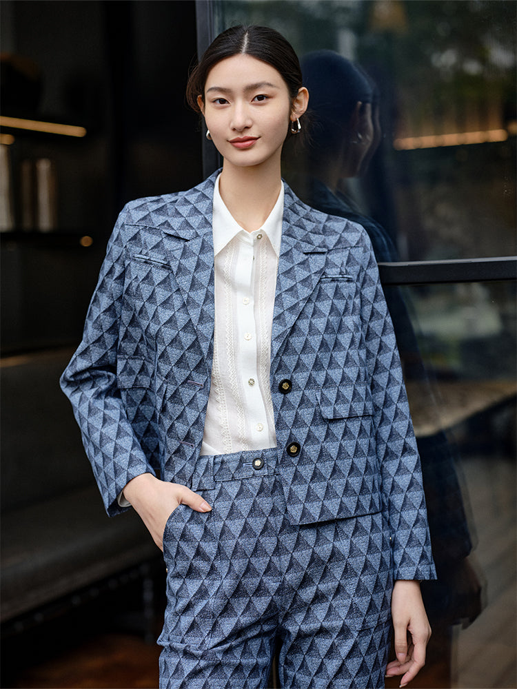 YAYING Crepe Blouse