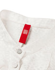 YAYING Ruffle-collar Silk Blouse