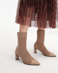 EP YAYING Camel Sock Boots