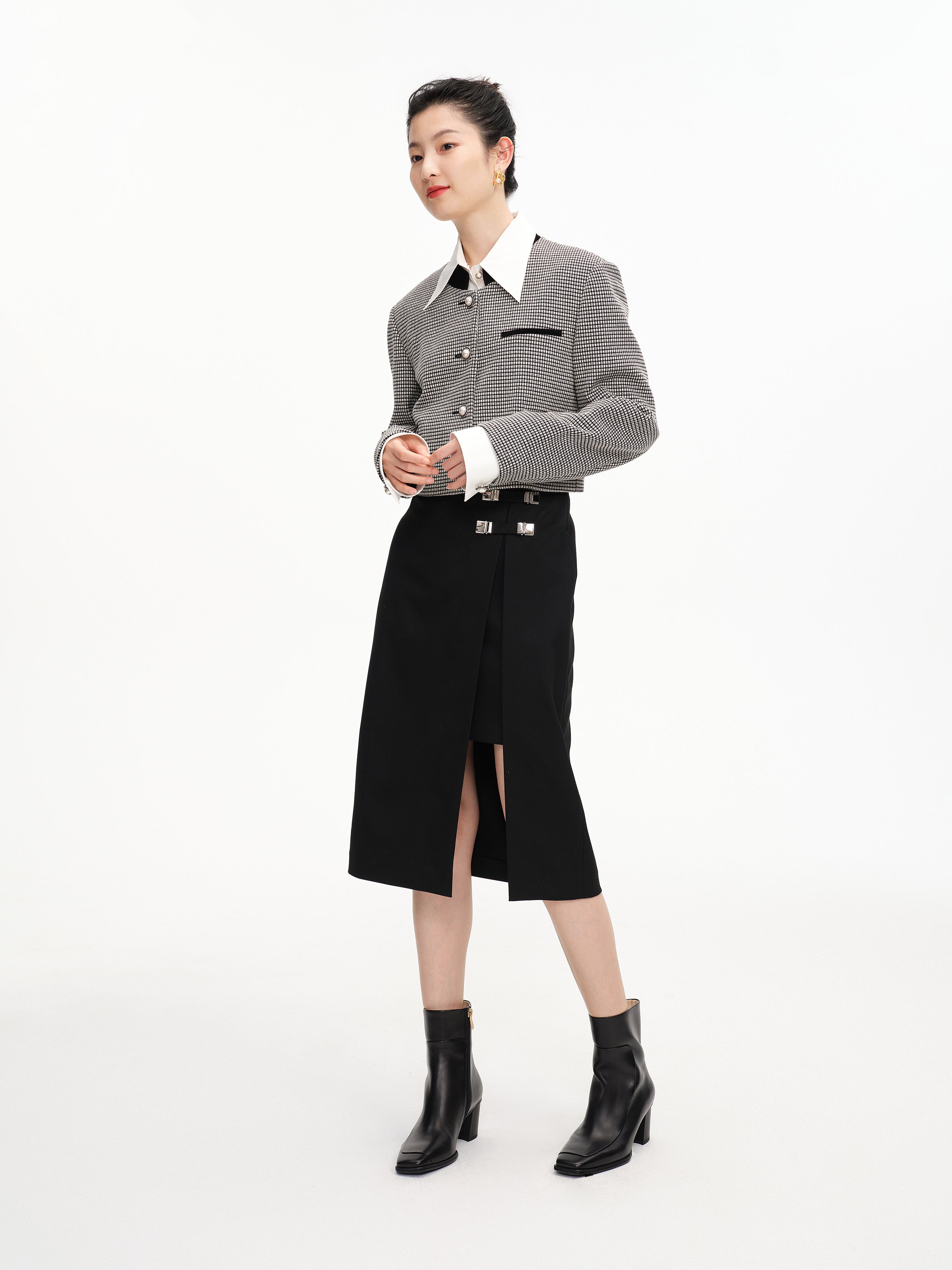 EP YAYING Square Toe Boots