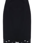YAYING Black Midi Skirt