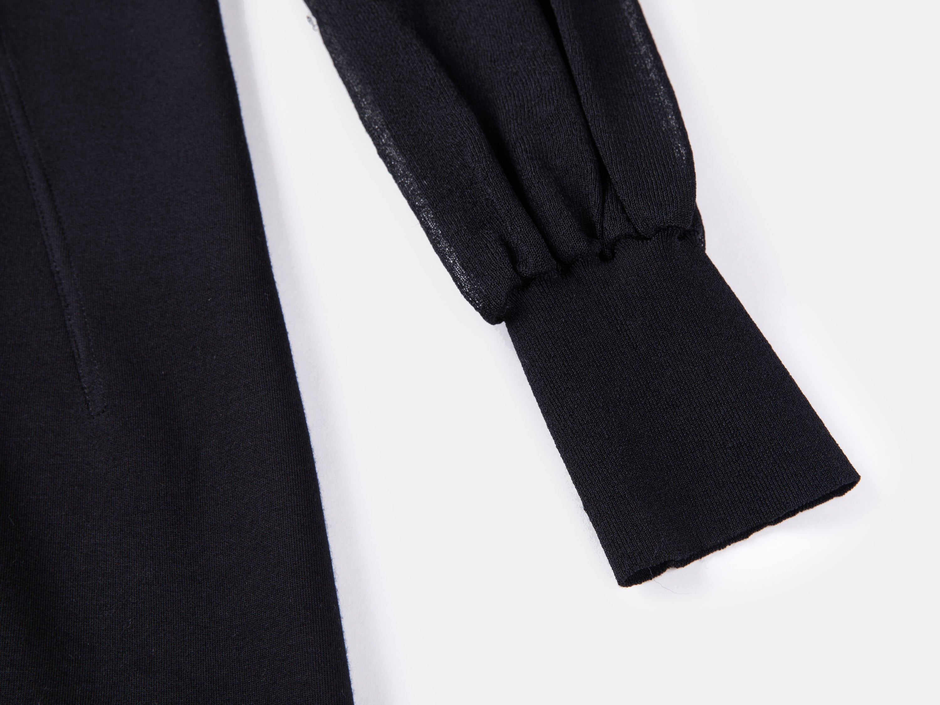 EP YAYING V-Neck Little Black Dress