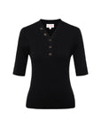 EP YAYING Wool V-neck Fit Sweater Top