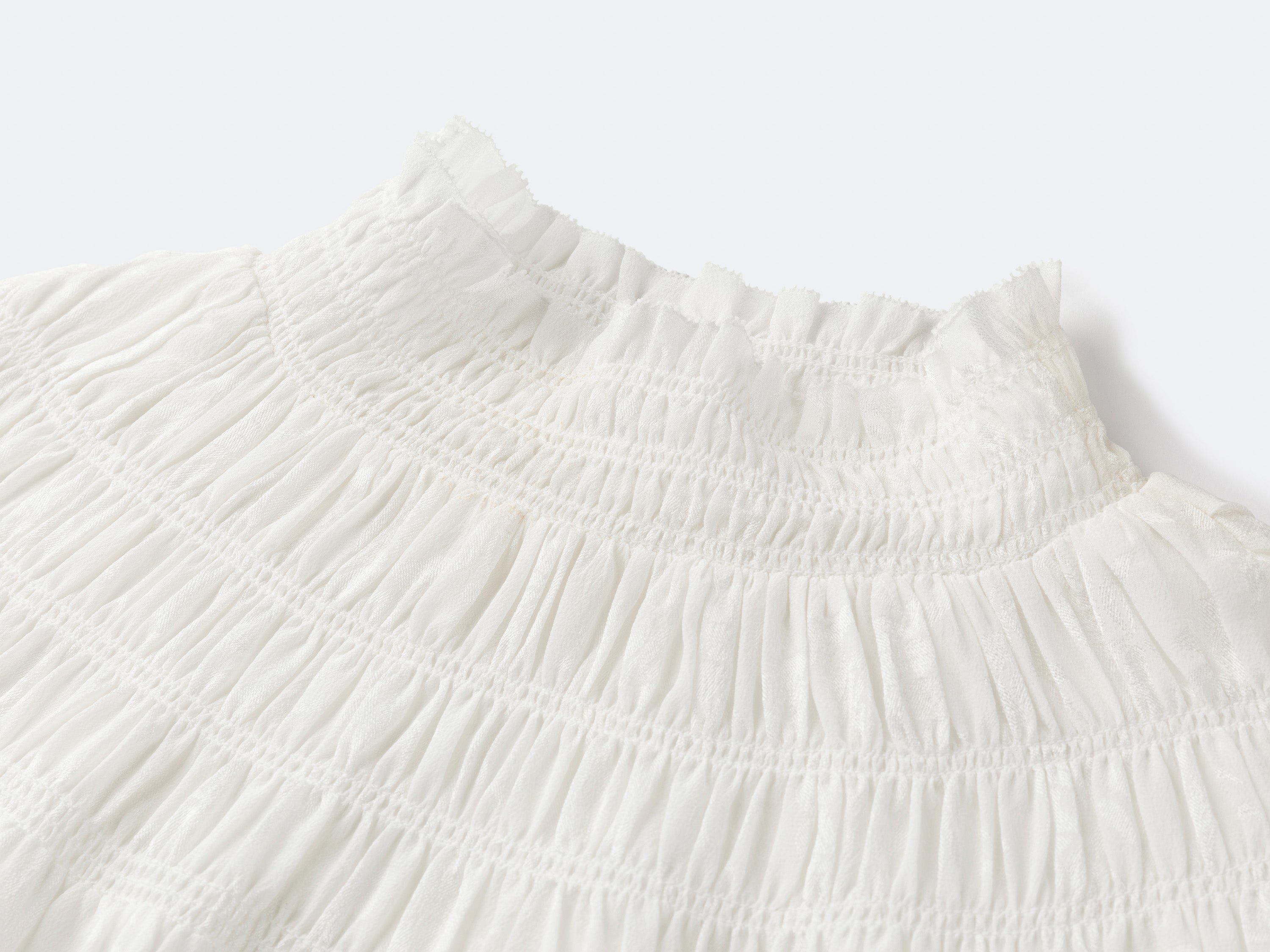 EP YAYING Ruffle-Collar Blouse