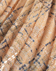 YAYING Fancy Tweed Print Pleated Skirt