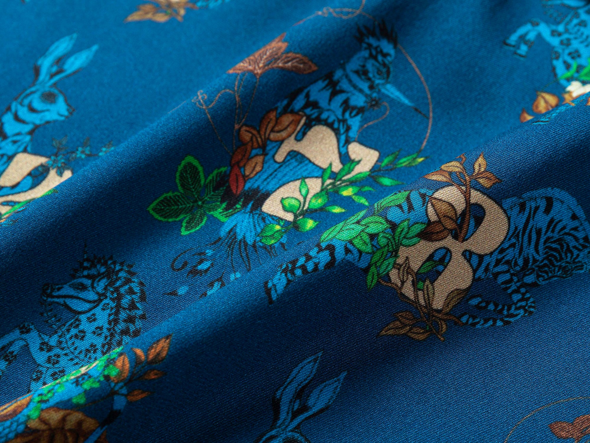 EP YAYING Flora Print Midi Wrap Skirt