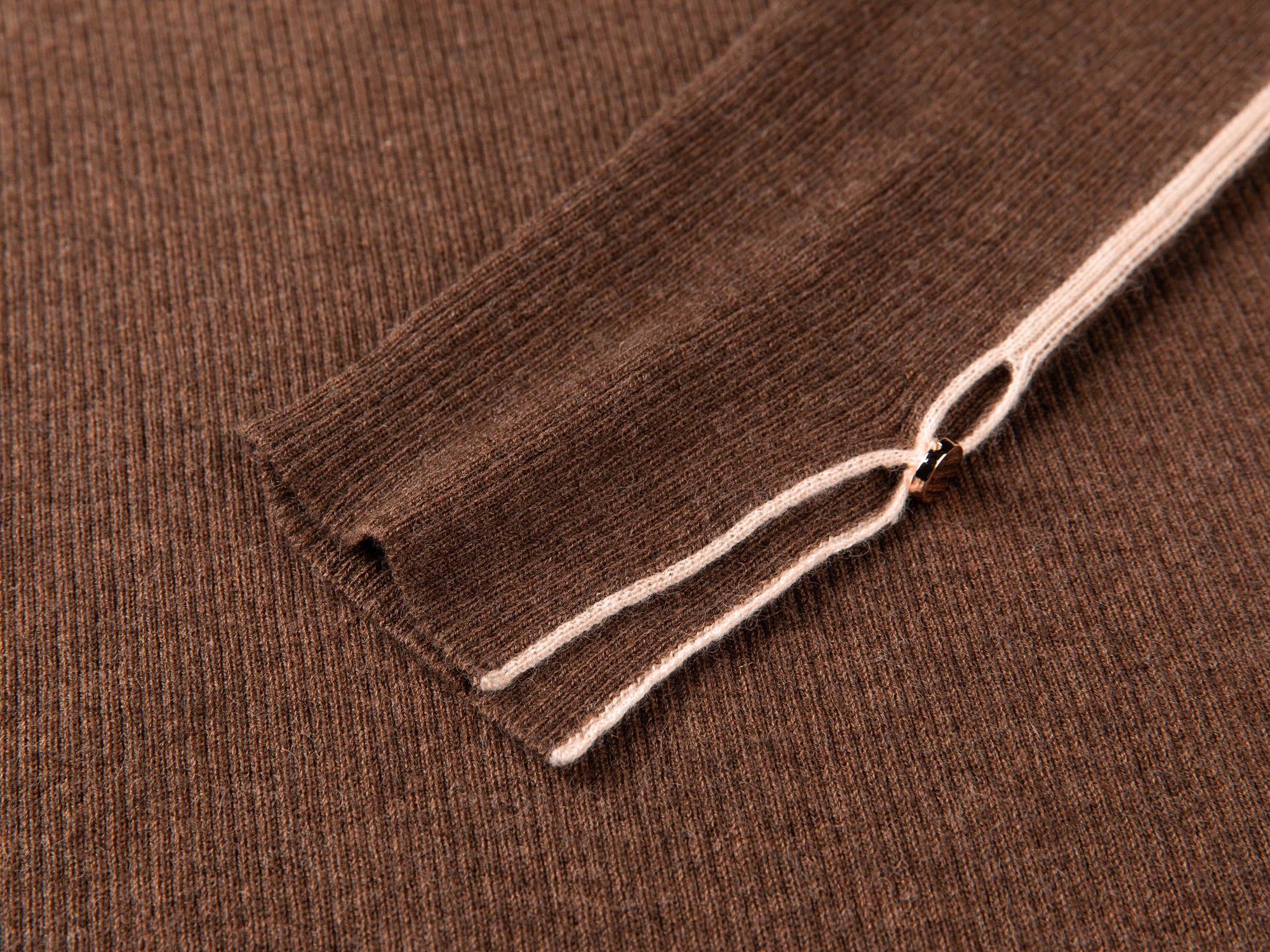 EP YAYING No-Dye Yak Cashmere Knit Top