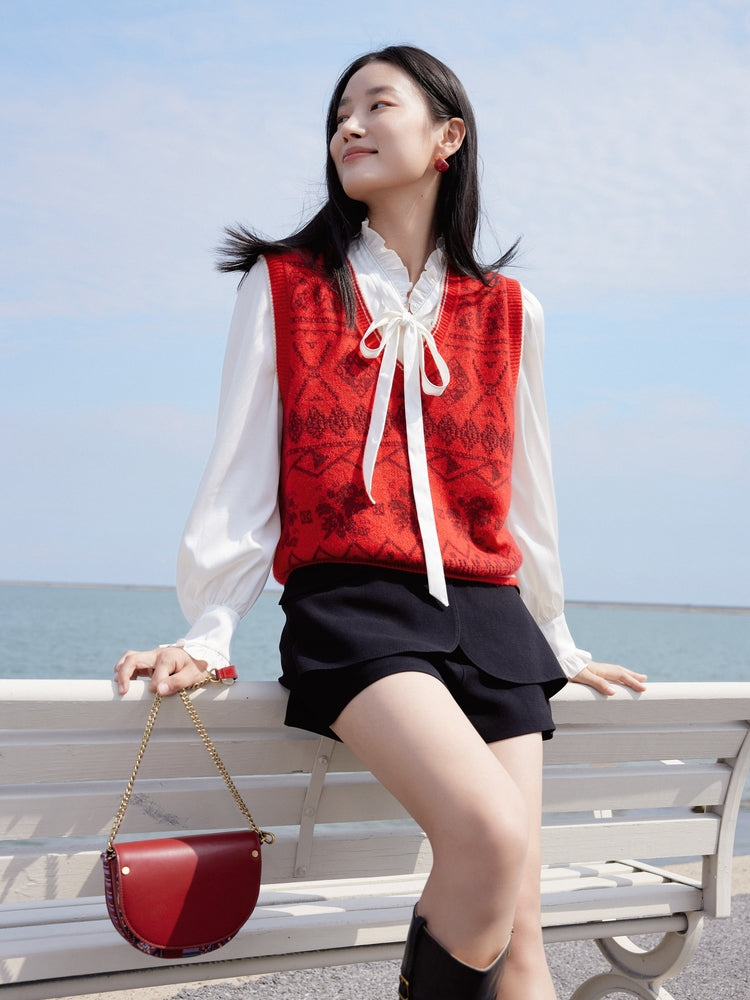 EP YAYING Miao Embroidery Crossbody Bag