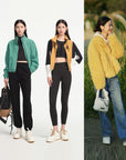 EP YAYING Platform Sneakers in Leather