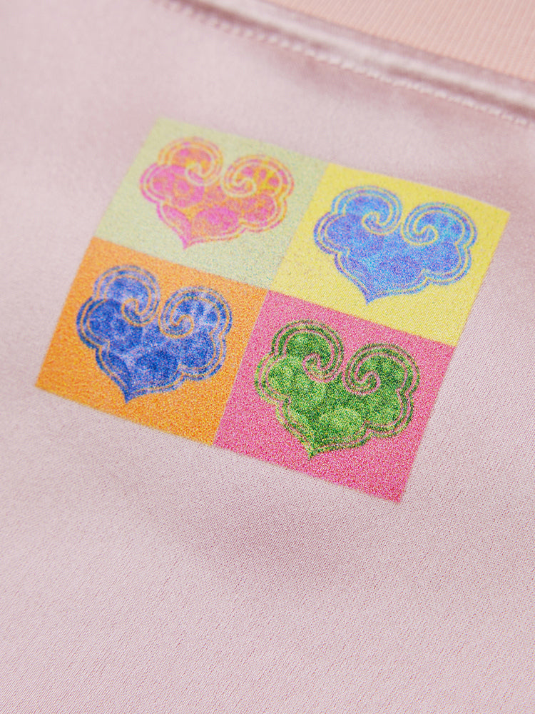 YAYING Pink Triacetate T-shirt