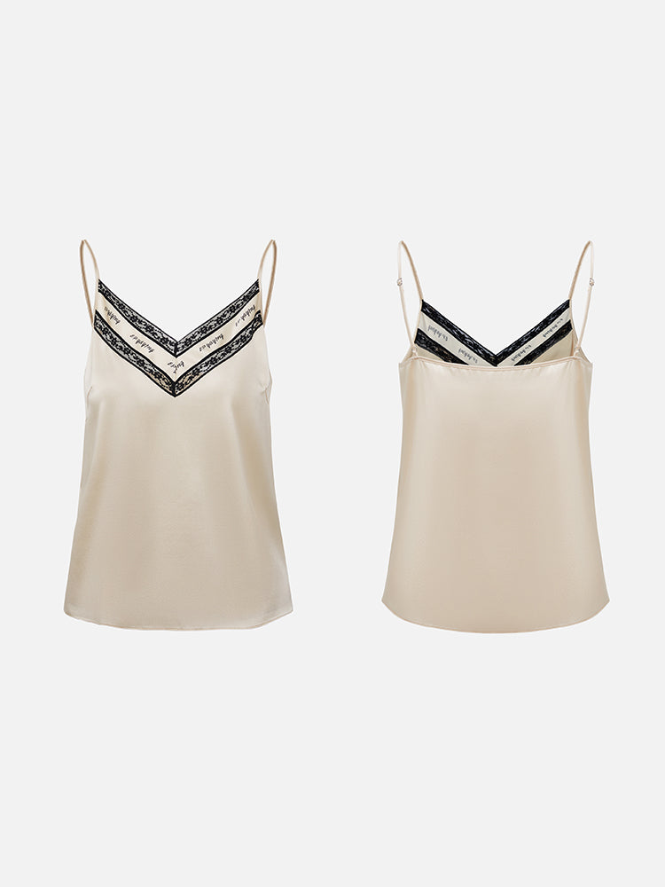 h&m satin camisole top