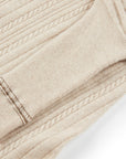 YAYING Cashmere Batwing Sleeves Twilled Sweater
